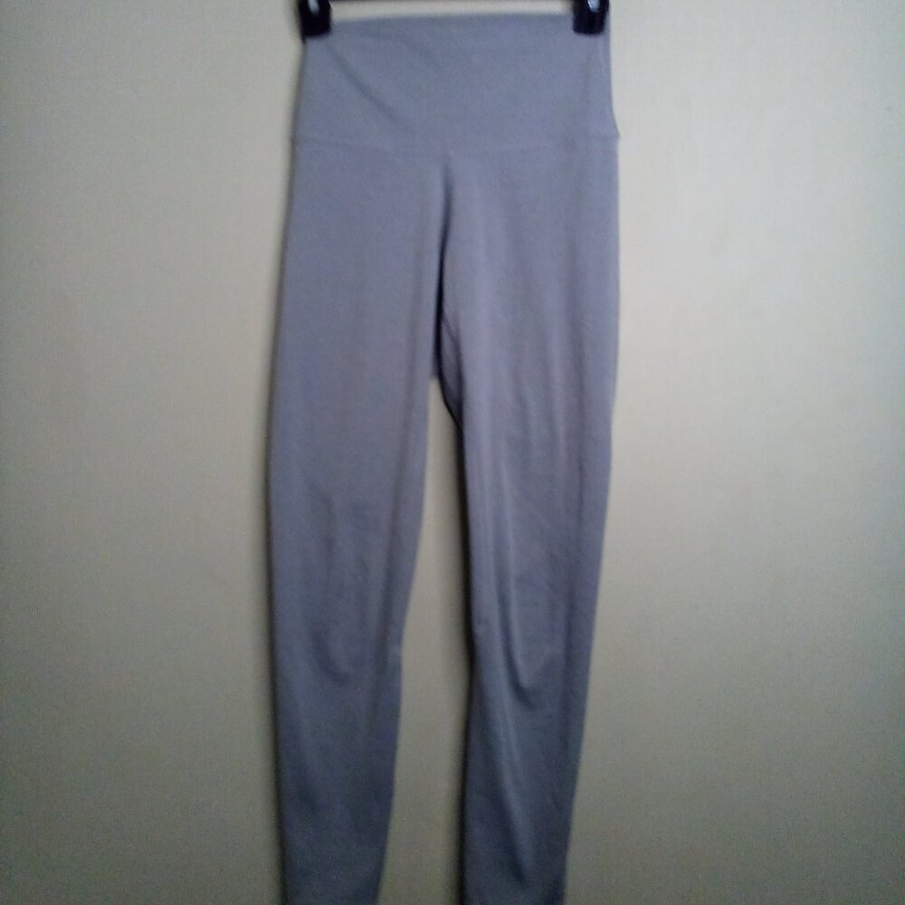 Yunoga Leggings Women XS Workout Active Athletic Yoga Gray